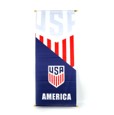 USA 150x43cm Premium Satin Polyester Hanging Flag Banner