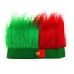 Portugal Open-top Flag Wig Crazy Hair Hat headband Polyester Stretchy
