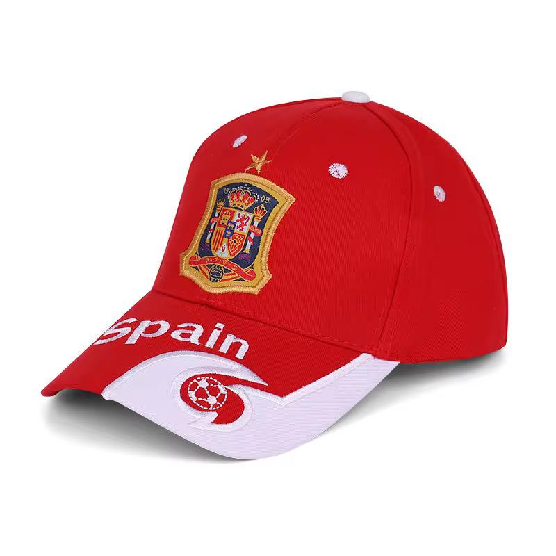 Spain 2026 World Cup Commemorative Embroidered Cap – Premium Soccer Fan Headwear