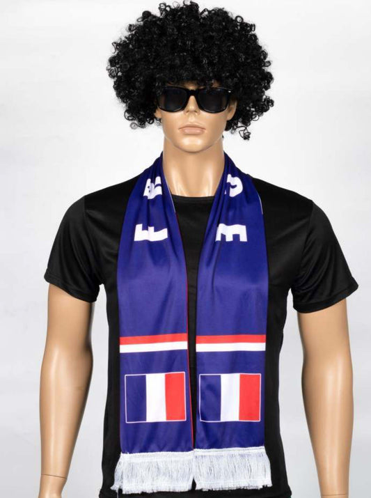 France Scarf Satin Double Sided 145 X 15 cm