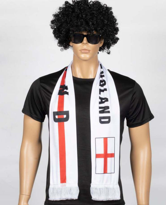England Scarf Satin Double Sided 145 X 15 cm