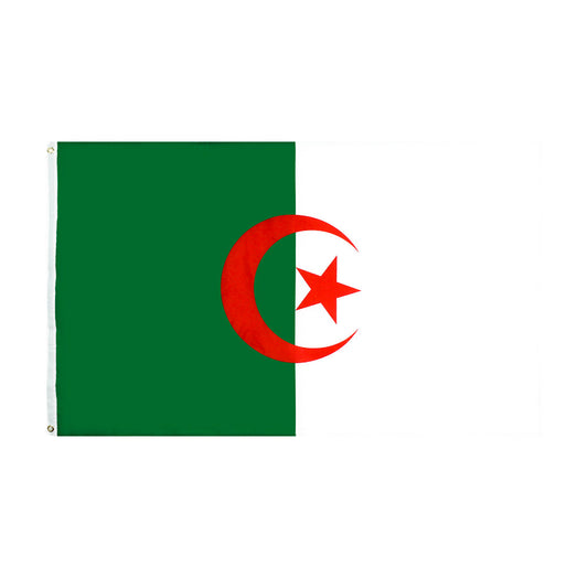 Algeria Flag Durable Polyester Flag –  Perfect for Any Event